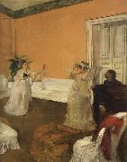 Edgar Degas The Song Rehearsal china oil painting reproduction